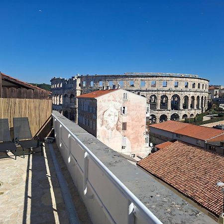 Terrace Dream View Over Amphitheatre Pula Buitenkant foto